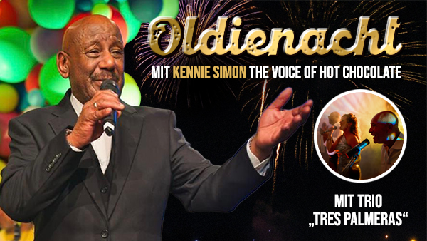 Oldienacht mit Topact „Kennie Simon – The Voice of Hot Chocolate"
