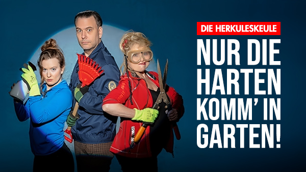 Nur die Harten komm' in Garten
